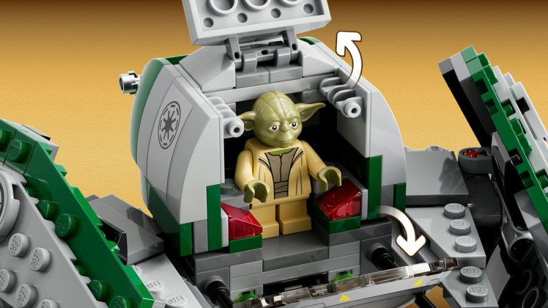 LEGO® Star Wars™ 75360 Yodova jediská stíhačka