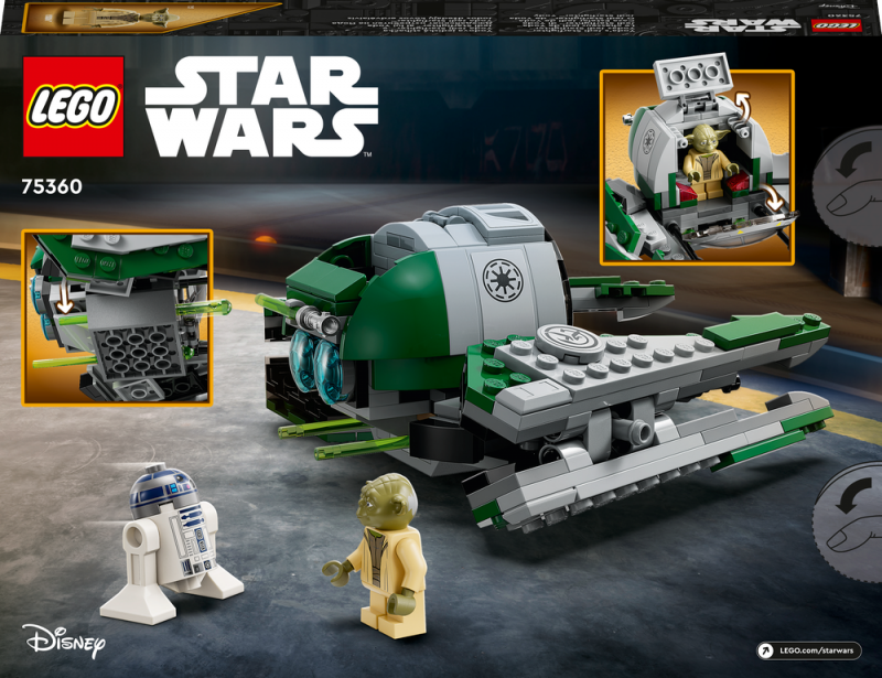 LEGO® Star Wars™ 75360 Yodova jediská stíhačka