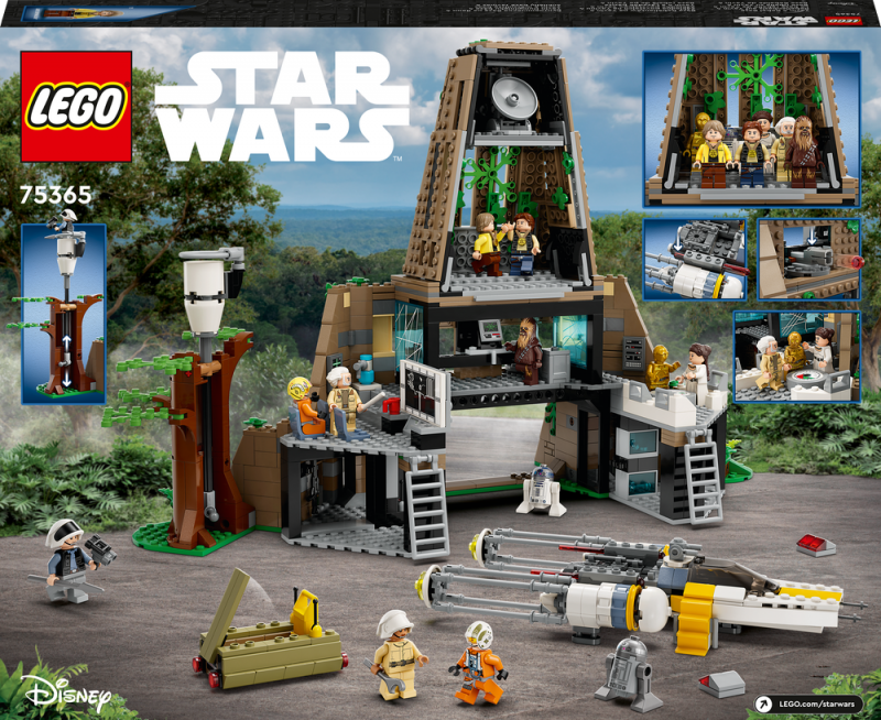 LEGO® Star Wars™ 75365 Základna povstalců na Yavinu 4