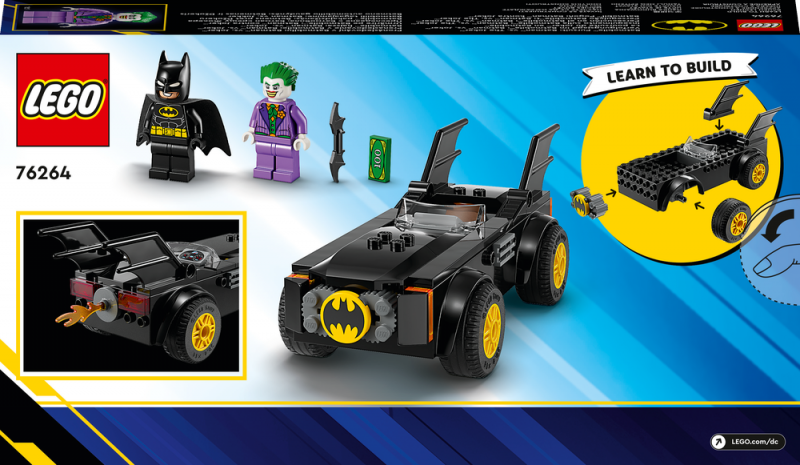 LEGO® DC Batman™ 76264 Pronásledování v Batmobilu: Batman™ vs. Joker™