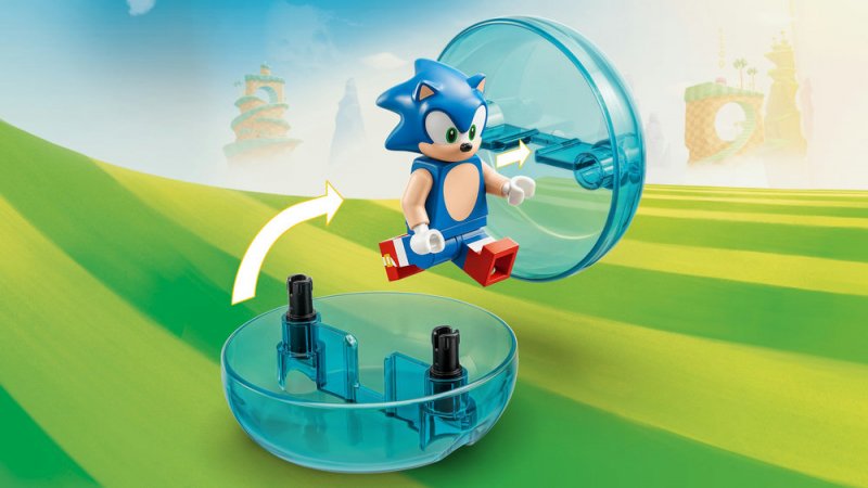 LEGO® Sonic the Hedgehog™ 76990 Sonicova výzva Speed Sphere