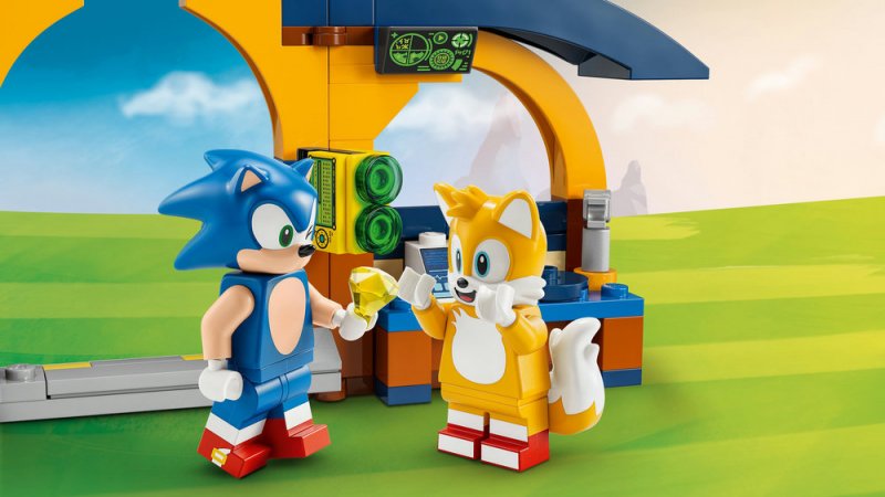 LEGO® Sonic the Hedgehog™ 76991 Tailsova dílna a letadlo Tornádo