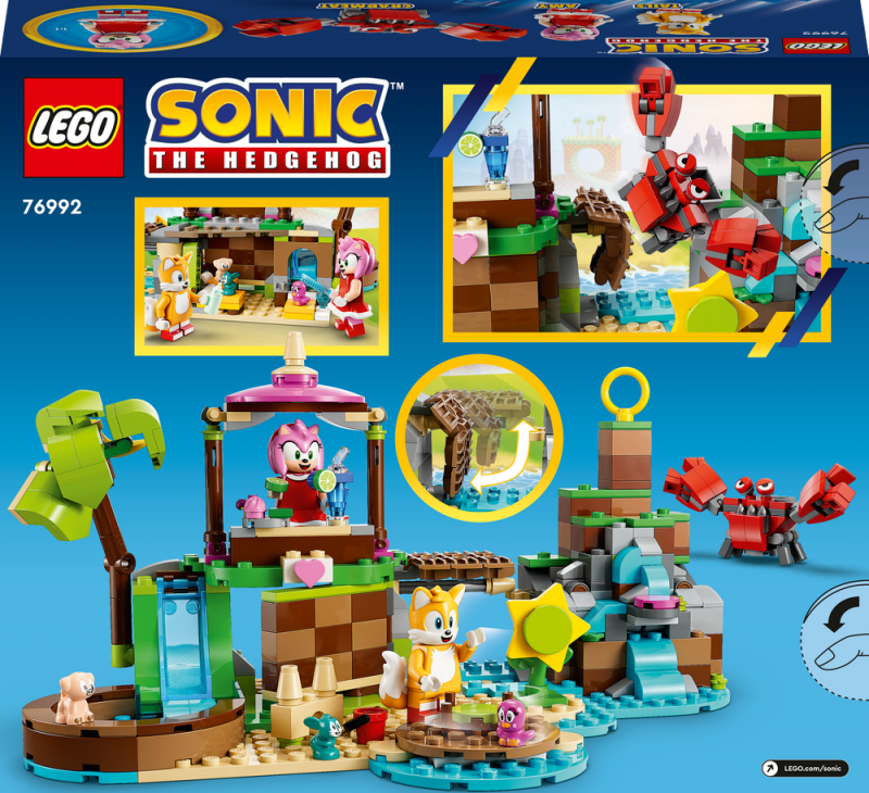 LEGO® Sonic the Hedgehog™ 76992 Amyin ostrov na záchranu zvířat