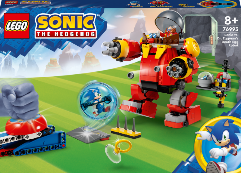 LEGO® Sonic the Hedgehog™ 76993 Sonic vs. Death Egg Robot Dr. Eggmana