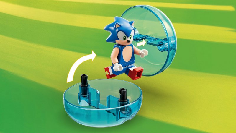 LEGO® Sonic the Hedgehog™ 76994 Sonicova smyčková výzva v Green Hill Zone