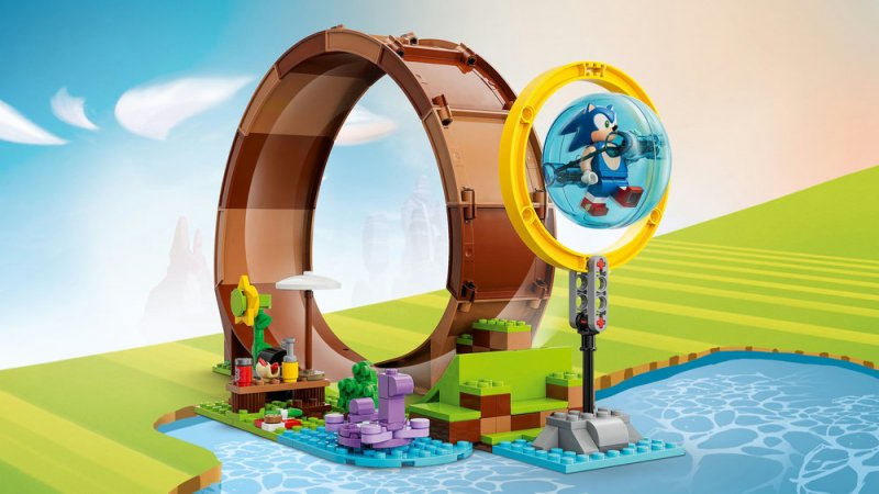 LEGO® Sonic the Hedgehog™ 76994 Sonicova smyčková výzva v Green Hill Zone