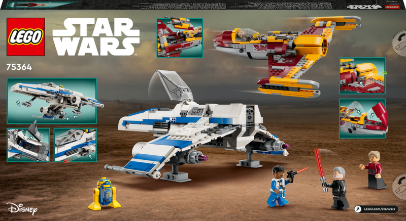 LEGO® Star Wars™ 75364 Stíhačka E-wing™ Nové republiky vs. stíhačka Shin Hati