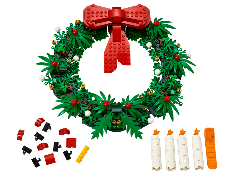LEGO® Iconic 40426 Vánoční věnec 2 v 1