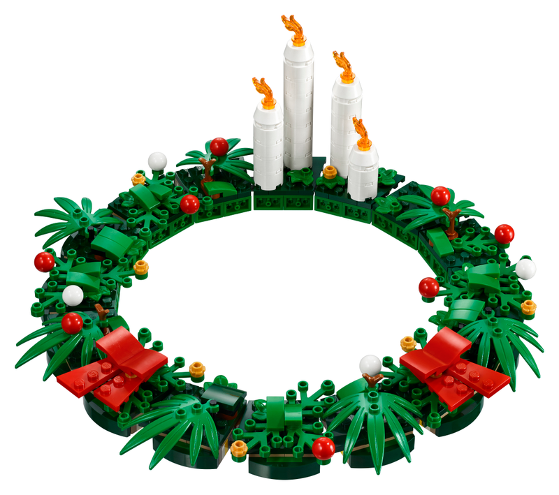 LEGO® Iconic 40426 Vánoční věnec 2 v 1