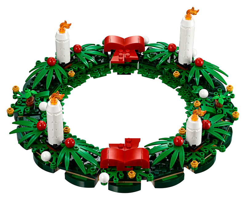 LEGO® Iconic 40426 Vánoční věnec 2 v 1