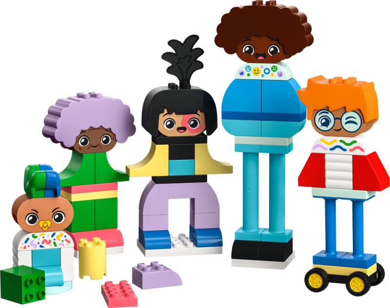 LEGO® DUPLO® 10423 Sestavitelní lidé s velkými emocemi