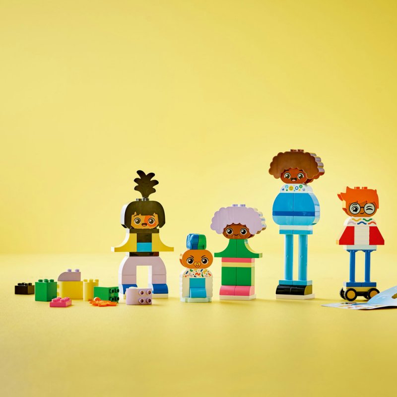 LEGO® DUPLO® 10423 Sestavitelní lidé s velkými emocemi