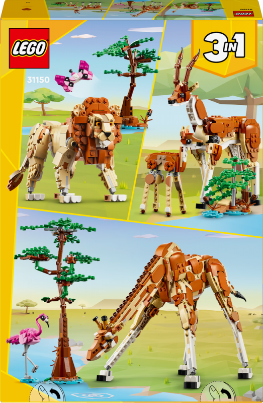 LEGO® Creator 31150 Divoká zvířata ze safari