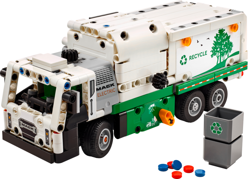 LEGO® Technic 42167 Popelářský vůz Mack® LR Electric