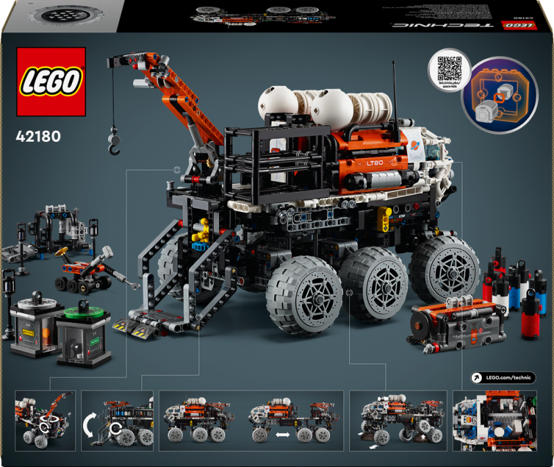 LEGO® Technic 42180 Průzkumné vozítko s posádkou na Marsu