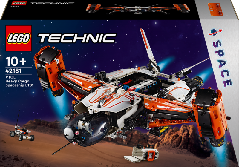 LEGO® Technic 42181 VTOL Vesmírná loď na přepravu těžkého nákladu LT81