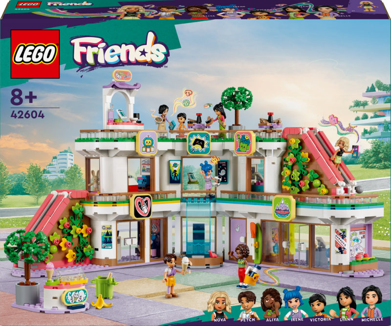 LEGO® Friends 42604 Obchodní centrum v městečku Heartlake