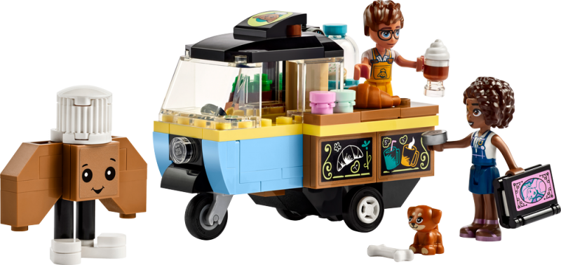 LEGO® Friends 42606 Pojízdný stánek s pečivem