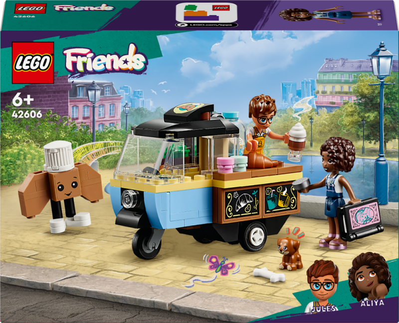 LEGO® Friends 42606 Pojízdný stánek s pečivem