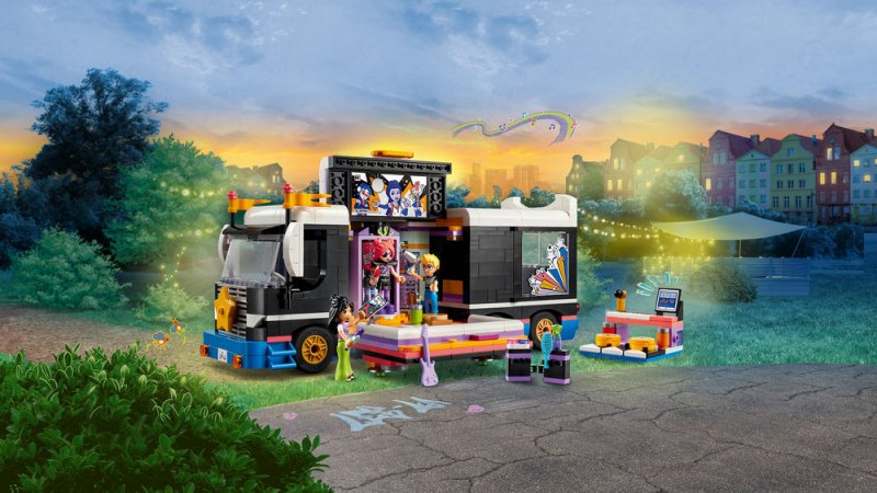 LEGO® Friends 42619 Autobus pro turné popových hvězd