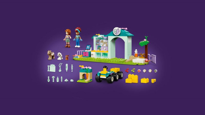 LEGO® Friends 42632 Veterinární klinika pro zvířátka z farmy