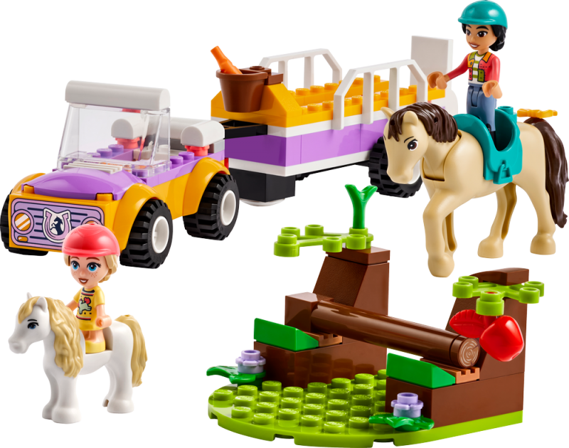 LEGO® Friends 42634 Přívěs s koněm a poníkem