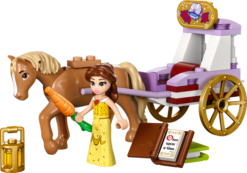 LEGO® │ Disney Princess™ 43233 Bella a pohádkový kočár s koníkem