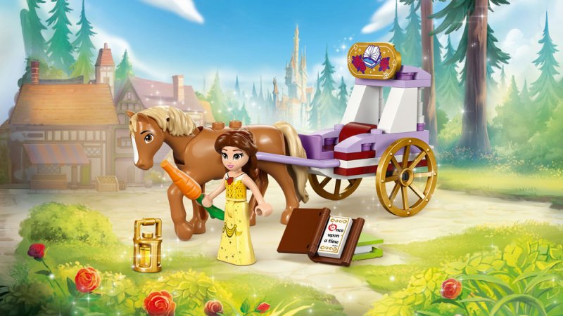 LEGO® │ Disney Princess™ 43233 Bella a pohádkový kočár s koníkem