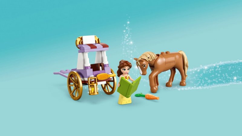 LEGO® I Disney Princess™ 43233 Bella a pohádkový kočár s koníkem