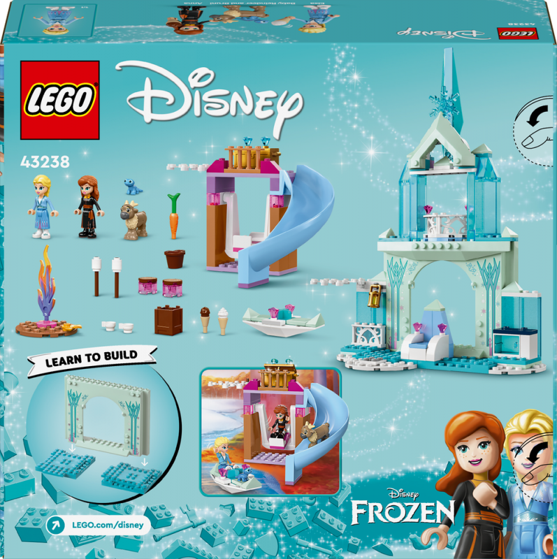 LEGO® I Disney Princess™ 43238 Elsa a hrad z Ledového království