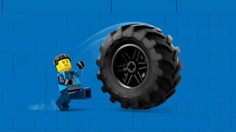 LEGO® City 60402 Modrý monster truck