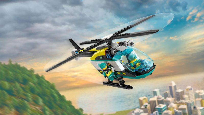 LEGO® City 60405 Záchranářská helikoptéra