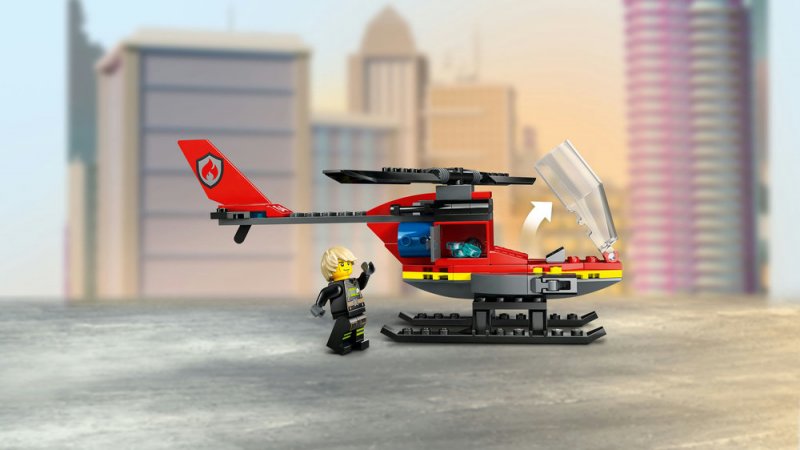 LEGO® City 60411 Hasičský záchranný vrtulník