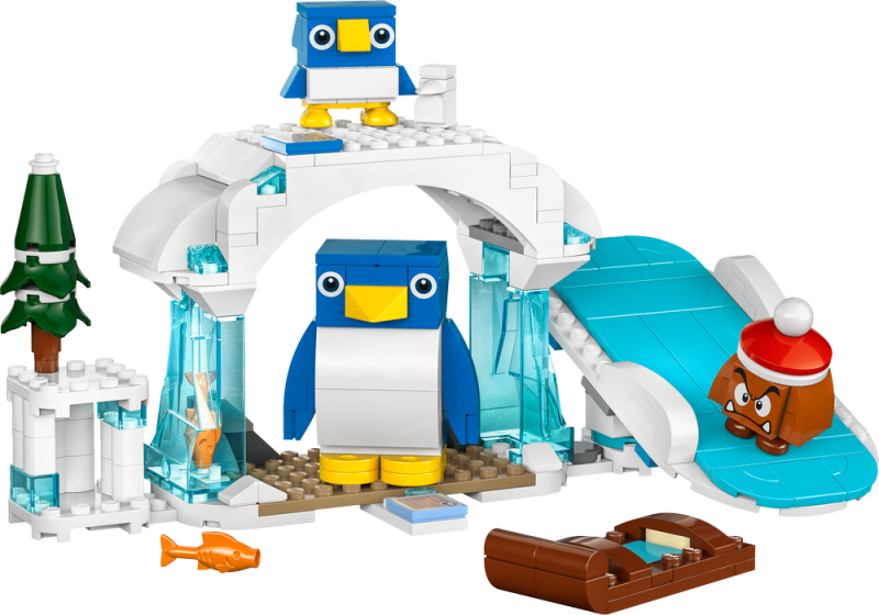 LEGO® Super Mario™ 71430 Sněhové dobrodružství s rodinou penguin – rozšiřující set