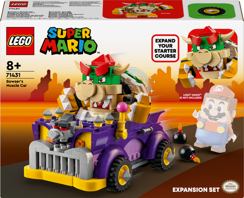 LEGO® Super Mario™ 71431 Bowserův sporťák – rozšiřující set