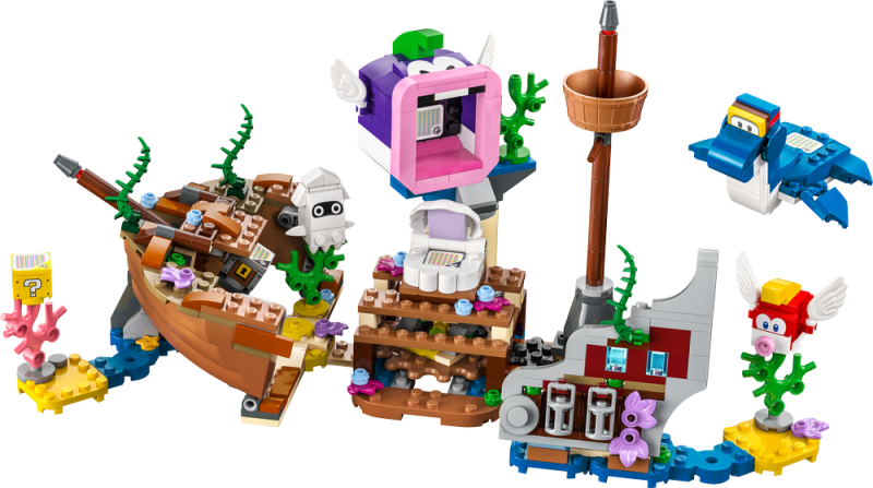 LEGO® Super Mario™ 71432 Dorrie a dobrodružství ve vraku lodi – rozšiřující set