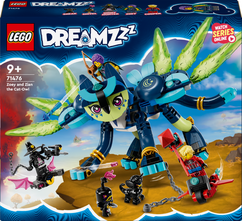 LEGO® DREAMZzz™ 71476 Zoey a kočkosova Zian