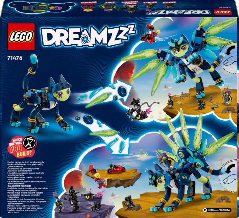 LEGO® DREAMZzz™ 71476 Zoey a kočkosova Zian