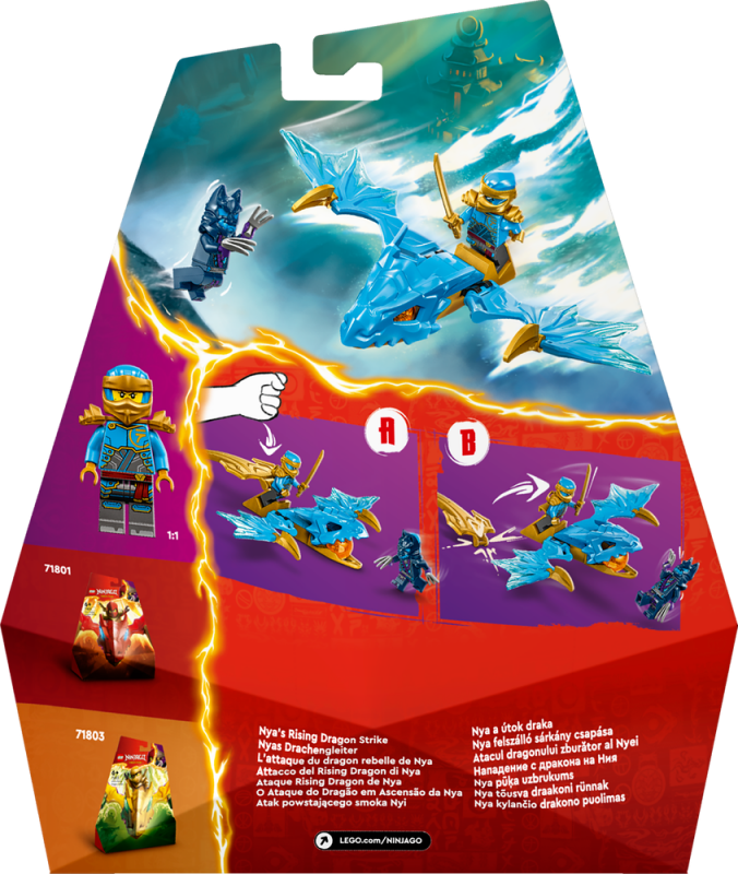 LEGO® NINJAGO® 71802 Nya a útok draka