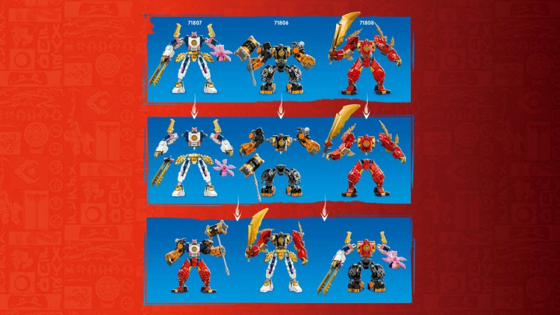 LEGO® NINJAGO® 71807 Sorin živelný technický robot