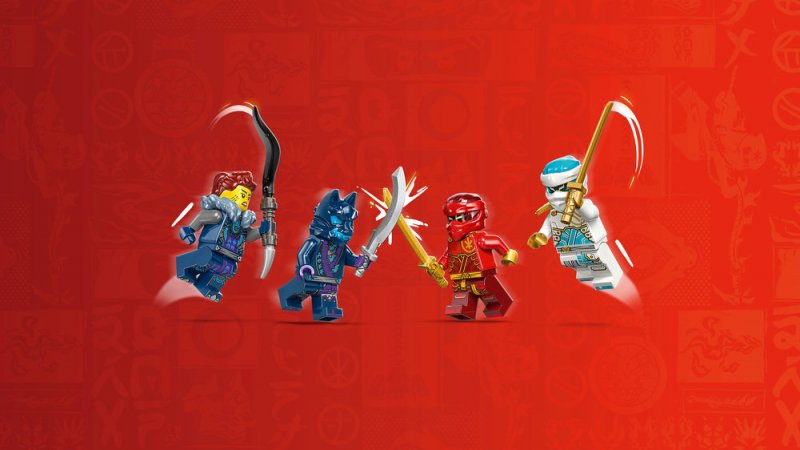 LEGO® NINJAGO® 71808 Kaiův živelný ohnivý robot