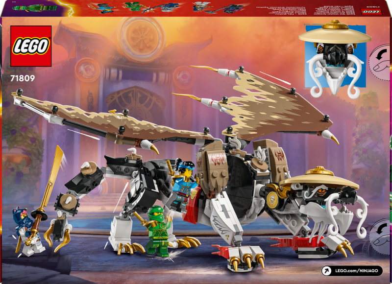 LEGO® NINJAGO® 71809 Egalt – Pán draků