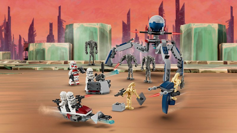 LEGO® Star Wars™ 75372 Bitevní balíček klonového vojáka a bitevního droida