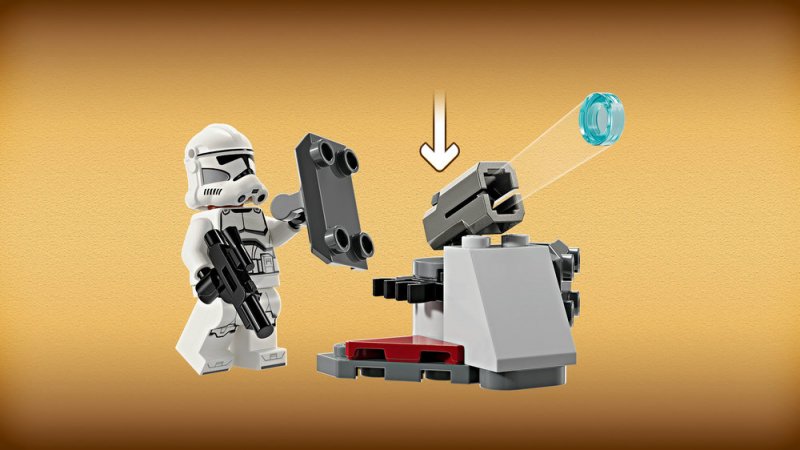 LEGO® Star Wars™ 75372 Bitevní balíček klonového vojáka a bitevního droida