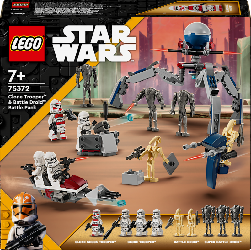 LEGO® Star Wars™ 75372 Bitevní balíček klonového vojáka a bitevního droida