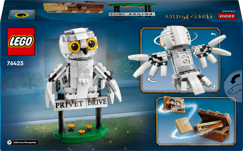 LEGO® Harry Potter™ 76425 Hedvika na Zobí ulici 4