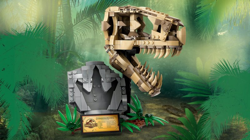 LEGO® Jurassic World 76964 Dinosauří fosilie: Lebka T-rexe