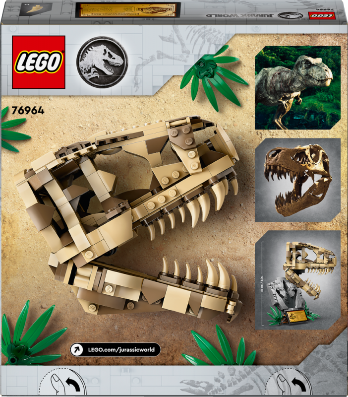 LEGO® Jurassic World 76964 Dinosauří fosilie: Lebka T-rexe