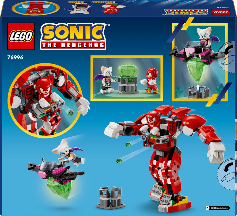 LEGO® Sonic The Hedgehog™ 76996 Knuckles a jeho robotický strážce