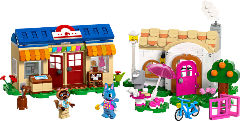 LEGO® Animal Crossing™ 77050 Nook's Cranny a dům Rosie